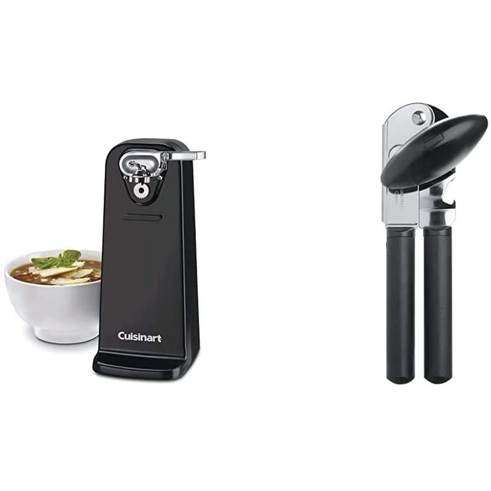 Cuisinart CCO50BKN Deluxe Electric Can Opener, Black & OXO Good Grips