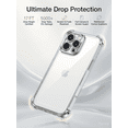 thumbnail image 3 of XSPLENDOR Electroplated 4-Corner Shockproof Phone Case for iPhone 17/16/15/14/13/12/11/X/XS Series-Crystal Clear Protective Cover with Full Lens Protection, MagSafe Compatible (Silver), 3 of 6