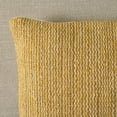 thumbnail image 3 of Safavieh Deni 14" x 20" Contemporary Jute Decorative Pillows, Mustard/Ivory, 3 of 4