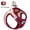 Burgundy+1.5m traction rope, variant on 9 balls Tank top style dog leash, small dog chest harness, Dog Harness No Pull , Adjustable Soft Padded, Reflective Oxford No Choke Pet Vest with for Puppy