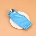 thumbnail image 5 of OULII Blue Polyester Solid Color Napkin Cloth for Hotel Use, Soft Material, Machine Washable, 40x40cm, 5 of 5