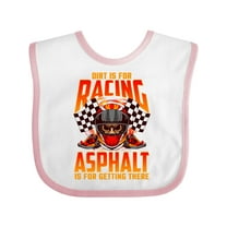 Inktastic Dirt Biking Motocross Racing Boys Baby Bib