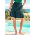 thumbnail image 2 of Woman Within Women's Plus Size Eyelet Cotton Shorts, 2 of 4