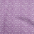 thumbnail image 1 of oneOone Cotton Poplin Fuschia Pink Fabric Asian Ikat Diy Clothing Quilting Fabric Print Fabric By Yard 56 Inch Wide, 1 of 4