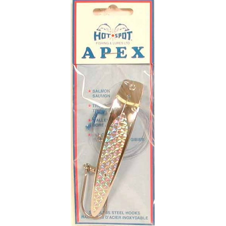 Apex Chrome Fishing Lure, Silver/Gold 
