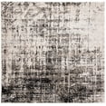 thumbnail image 3 of Safavieh Adirondack Boniface Distressed Area Rug, Silver/Black, 8' x 8' Square, 3 of 17
