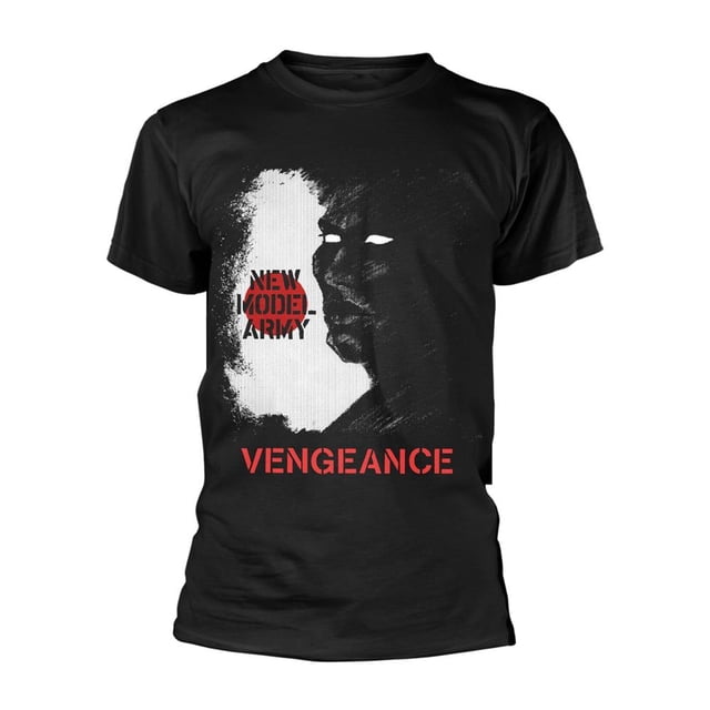 New Model Army - Camiseta Vengeance para Adultos Unisex (Negro)