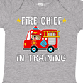 thumbnail image 4 of Inktastic Future Fire Chief in Training Boys or Girls Baby Bodysuit, 4 of 5