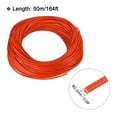 thumbnail image 2 of Fil 24AWG Fil Brin de Calibre 24 Fil de Raccordement, Fil de Cuivre Étamé UL1015 50 M/164 Pieds Orange, 2 of 7