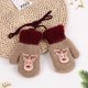 thumbnail image 5 of Guantes de peluche para niños pequeños, guantes de dedos completos, guantes de alce mullidos con forro, manoplas de invierno, rojo, 5 of 5