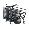 thumbnail image 3 of MIKASA GOURMET BASICS AVILLA PICNIC CADDY ANTIQUE BLACK FINISH, 3 of 9