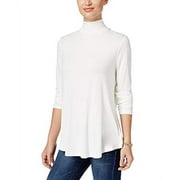 JM Collection Turtleneck Top (Eggshell, XXL)