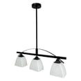 thumbnail image 4 of Lampara De Techo Luz Ideal, Colgante Lineal Negro 3 Luces., 4 of 5
