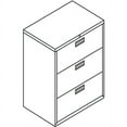 thumbnail image 3 of HON 3 Drawers Lateral Lockable Filing Cabinet, Charcoal, 3 of 4