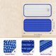 thumbnail image 3 of Almohadillas de trapeador reutilizables compatibles con trapeador Wet Jet - Paquete de 6 Almohadillas de trapeador de microfibra lavables de repuesto 3 violetas 3 violetas azules, violetas azules, 3 of 5