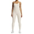 thumbnail image 4 of Women's Slim Fit Sleeveless Workout Jumpsuit - Running/Yoga, Quick Dry, S-L, 4 of 4