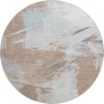 thumbnail image 2 of Addison Rugs Mayfield Premium Machine Washable Transitional Modern Paprika Round Rug, 8' x 8', 2 of 6