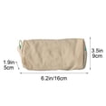 thumbnail image 3 of Hyknon Pencil Pouch Bag, Large Capacity Zipper Pen Case, Soft Solid Color Minimalist Pen Box, Portable Stationery Storage Bag for Adult, Multi-Functional Makeup Bag for Daily Campus Office, Beige, 3 of 7