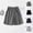 Black, variant on Kids 3-14 Years Summer Half Pants Solid Elastic Waist Casual Loose style Knee Length Half Pants