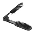 thumbnail image 1 of Cepillo alisador de cabello con mango ergonómico, pinza de doble cara y resistente al calor, ideal para viajes y uso doméstico., 1 of 5