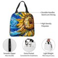 thumbnail image 4 of Honeii vintage Starry Sunflower Print Lunch Bag Women, Lunch Box Lunch Bag for Women Adult Men, Small Leakproof Cute Lunch Tote Large Capacity Reusable, 4 of 8