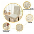 thumbnail image 5 of TACILIP Removable and Washable Chair Cover Easy To Install and Clean Stretch Chair Cover Suitable for Home Kitchen Banquet Hotel Chair Cover, Office Chair Cover, 5 of 6