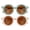 style4, variant on 2Pcs Baby Sunglasses,Lightweight Frame Toddler Sunglasses Age 2-4,High Uv Protection Infant Sunglasses,Style2