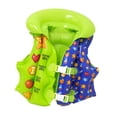 thumbnail image 3 of Chaleco De Natación Inflable Para Niños Y Niñas, Flotabilidad Para Kayak, Deportes Acuáticos, Navegación, Verde Y Azul azul verde, 3 of 8