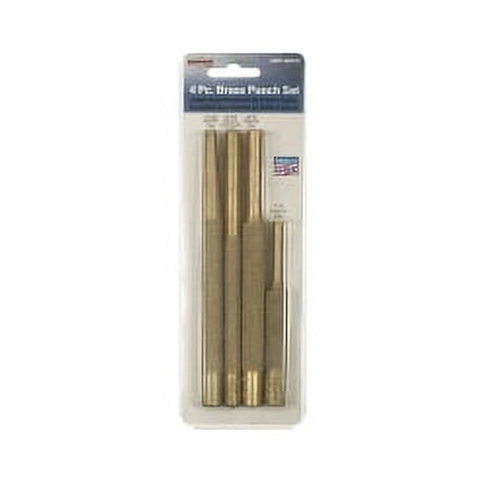 UPC: 0045256622774 | PUNCH SET 4PC BRASS 3/8 1/2 3/4