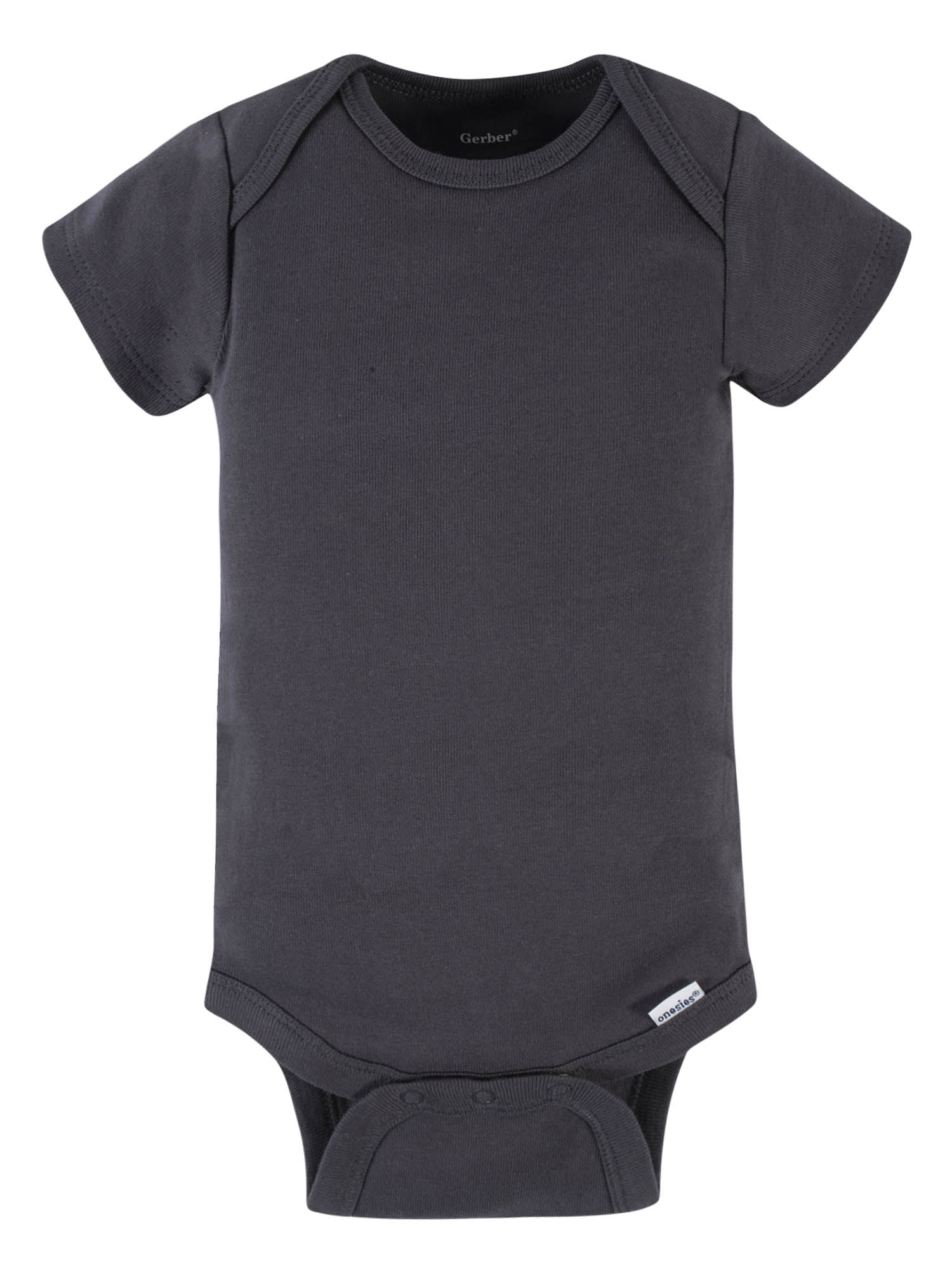 Gerber Baby Boy Short Sleeve Onesie Bodysuits, 5-Pack (Preemie-24 Months)