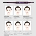 thumbnail image 1 of Herramienta de maquillaje de lápiz de cejas automático resistente al agua de larga duración de doble cabezal (1 JShteea Cuidado Belleza, 1 of 6