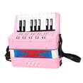 thumbnail image 4 of 17 Keys 8 Bass Piano Accordion Kids Accordion Toy for Beginner Kids Children Pink, 4 of 8