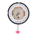 thumbnail image 3 of Movimiento de reloj 715 Movimiento de cuarzo con calendario a las seis en punto Correa ajustable Reparación profesional de relojes, 3 of 14