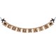thumbnail image 1 of Congrats Kraft Paper Banner Sign Photo Props Perfect Square Decorations for Graduation Party 3 Metres (Black and Brown), 1 of 2