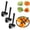 C, variant on Uioepy Heavily Discounted 1 Piece Of New Manual Spiral Flower Roller 2 Pcs Vegetables Curler 2024 Upgrade Vegetable Slicer Carrot Cucumber Curler And Peeler Multifunctional Vegetable Fruit Slicer Shar