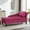 Fuchsia, variant on ACMEASE Upholstered Chaise Lounge with Right Armrest & Lumbar Pillow,Button Tufted Lounge Sofa with Storage,Lounge Chair Indoor,Modern Velvet Lounge Chair for Bedroom, Living Room and Office, Green