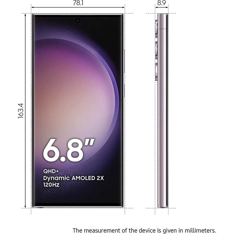  Samsung Galaxy S23 Ultra 512GB Unlocked Android