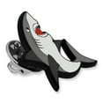 thumbnail image 2 of PinMart's Shark Ocean Animal Enamel Lapel Pin, 2 of 3