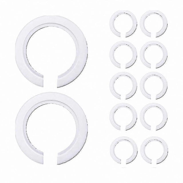 12 Pack Lamp Shade Adapters, E27 to E14 Converter for Screw Fitting Lampshades