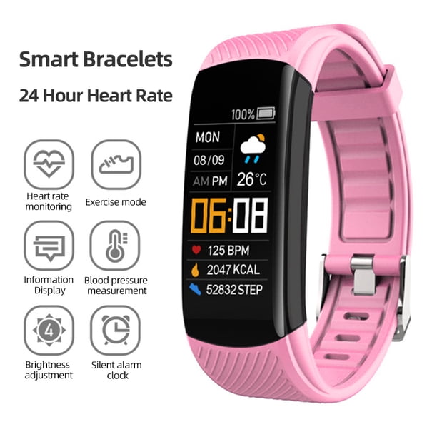 Reloj electrónico Contador de pasos Fitness Tracker Pantalla a color para ejercicios al aire libre