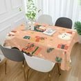 thumbnail image 2 of Yayeee Tablecloths 54" x 54" Rectangle Wrinkle Resistant Party Table Cover, Christmas Santa, 2 of 8