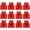 Red1-12, variant on YOUI-GIFTS RE-HUO 12 Pack Numbered(1-12) Scrimmage Vests/Sport Pinnies/Training Bibs for Basketball ,Soccer, Volleyball and Baseball