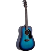 Mitchell Launch D75S Starter Dreadnought Acoustic Guitar - Blue Burst