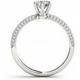 thumbnail image 3 of 1-1/4 Carat T.W. Diamond Classic 14kt White Gold Engagement Ring, 3 of 5