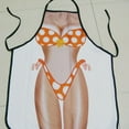 thumbnail image 3 of Delantal sexy para mujer, impermeable, divertido, bikini, para mujer, ajustable, novedoso, cocina, hogar, herramientas de limpieza, accesorios, delantal (1 unidad) JAMW Sencillez, 3 of 4