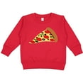thumbnail image 2 of Inktastic Pizza Slice Toddler Sweatshirt, 2 of 4