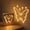 A, variant on YuanGuangQ Cross Cut Hollow Night Light, 3D Laser Carved LED Lamp, Layered Shadow Box Light for Bedside Living Room Home Decor
