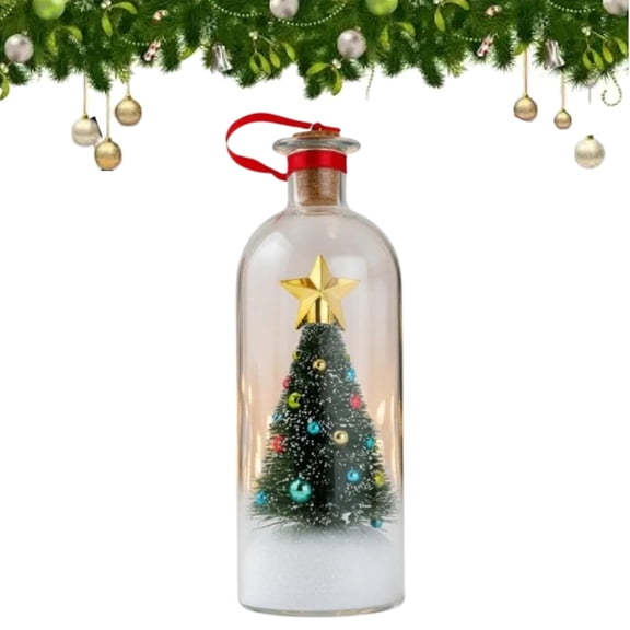 Mr. Christmas Message in a Bottle Christmas Tree, 8 Inch