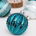 thumbnail image 4 of 30PCS Christmas Ball Ornaments for Xmas Tree Decor 2.36" Shatterproof Christmas Tree Decorations with Hanging Rope Multi Color (Dark Green & White, 4 of 6