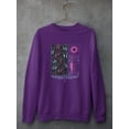 thumbnail image 3 of Groovy Techno Style Art Sweatshirt Men -Image by Shutterstock, Male Small, 3 of 4